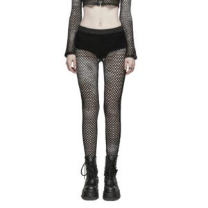 WK617 - Punk fishnet mesh leggings