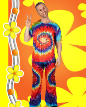 4254 - Hippie Costume with Shirt and Pants