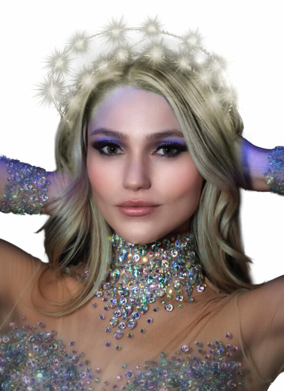 70120 - Headband with Color Lights-Blue - Image 2