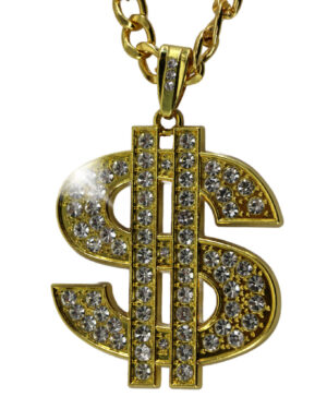KS3098 - Necklace chunky chain gold  " $"