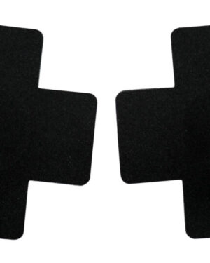 1262 - "X" black pasties