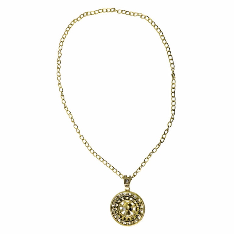 68607 - Skull pirate compass necklace - Image 2