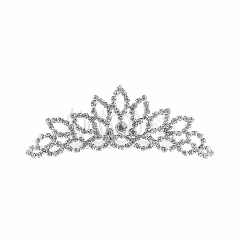 60682 - diamond sprout comb crown..s L3.5xH1.2in sprout comb