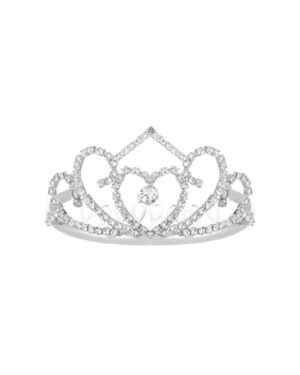 60744 - Small heart tiara ..s L3xH1.5xD2.64in rs