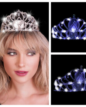 LEDJ23 - LED Rhinestone Tiara