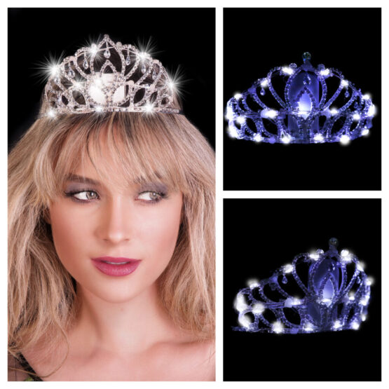 LEDJ23 - LED Rhinestone Tiara