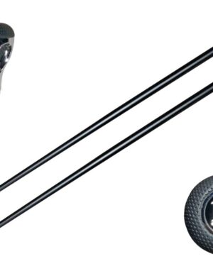 T28102BK - 37" gear level walking cane