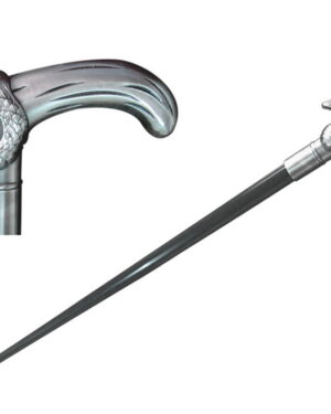 T28234 - 35" Cobra walking cane and zinc handle