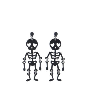 28271 - bn skeleton earring