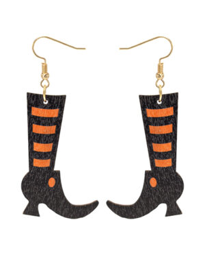 28621 - g witch boots earrings..
