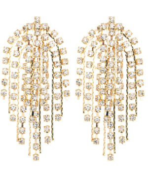 28633 - g rs tassel post earring, ..Size: 1.32x3.16in