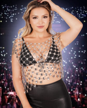 94079 - Sleeveless Chainmail Top