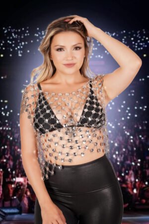 94079 - Sleeveless Chainmail Top