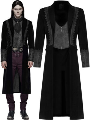 WY1069 - Gothic Medium Length Coat