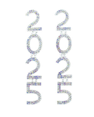 28317 - g rs 2024 year earring. new year