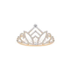 60745 - diamond gem small crown..g L3.25xH1.5xD2.64in rs
