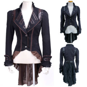 SP020 - Steampunk Ruffle Coat