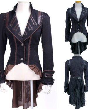 SP020 - Steampunk Ruffle Coat