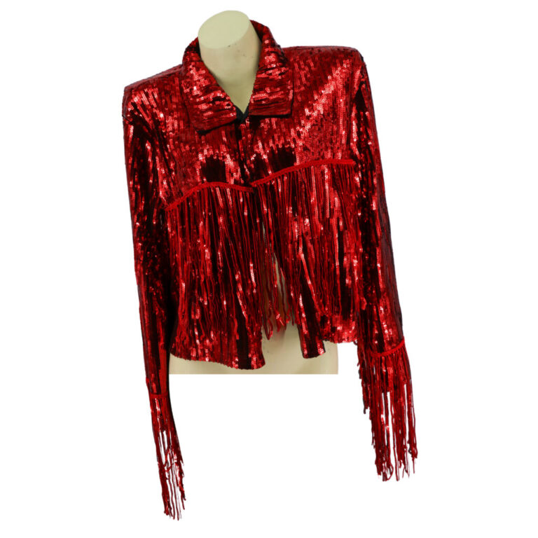 2661 - Tassel fringe sequin jacket - Image 17