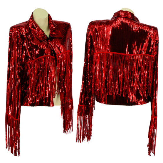 2661 - Tassel fringe sequin jacket - Image 16