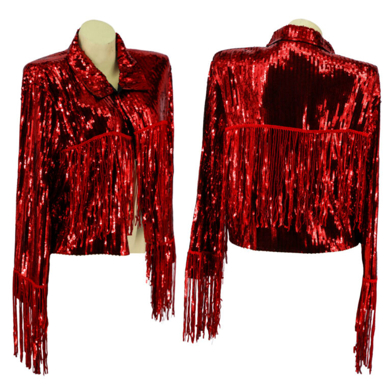 2661 - Tassel fringe sequin jacket - Image 16