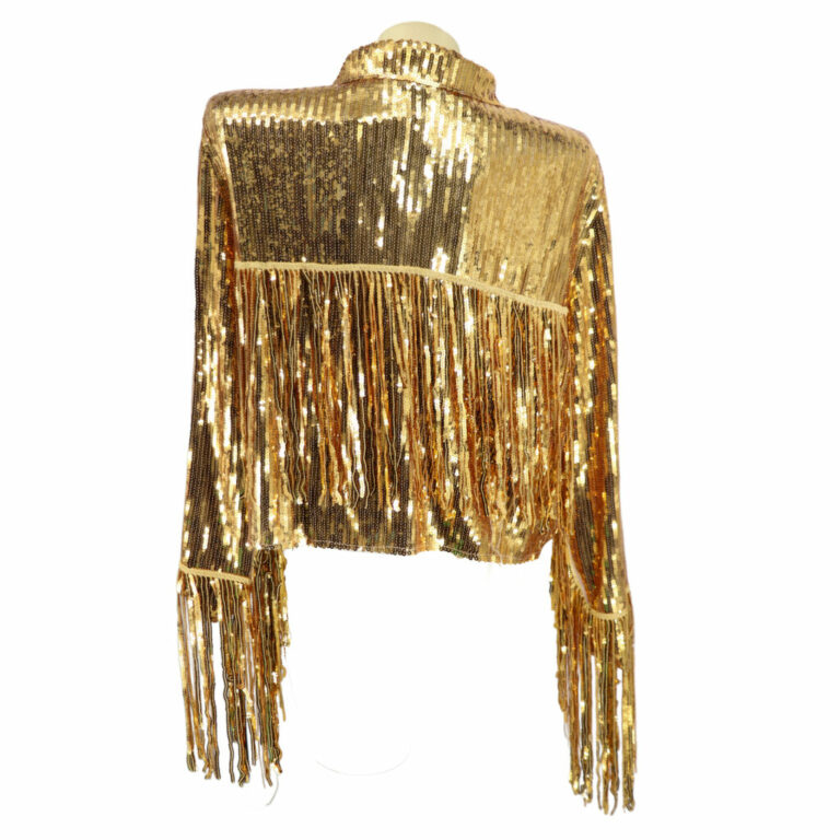 2661 - Tassel fringe sequin jacket - Image 2