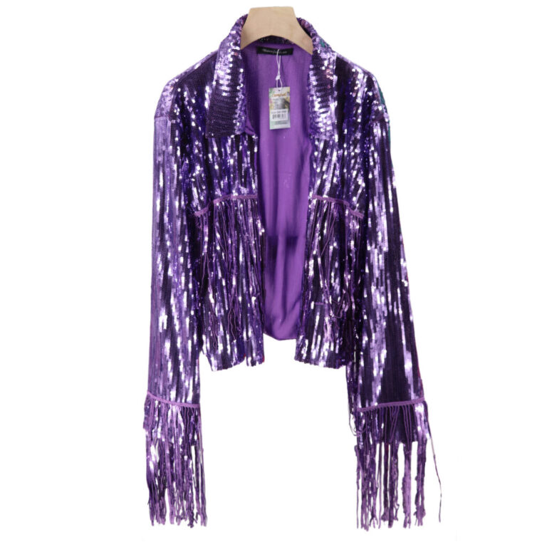 2661 - Tassel fringe sequin jacket - Image 13