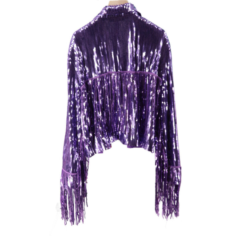 2661 - Tassel fringe sequin jacket - Image 14