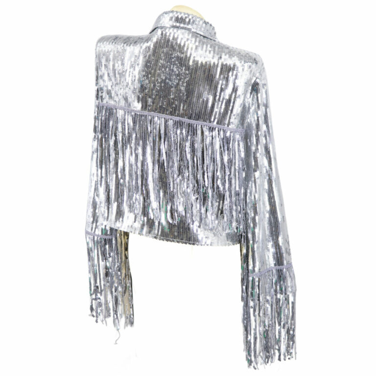 2661 - Tassel fringe sequin jacket - Image 10