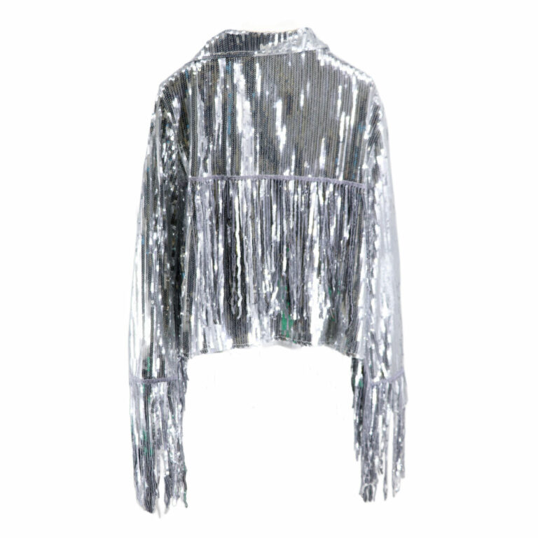 2661 - Tassel fringe sequin jacket - Image 12
