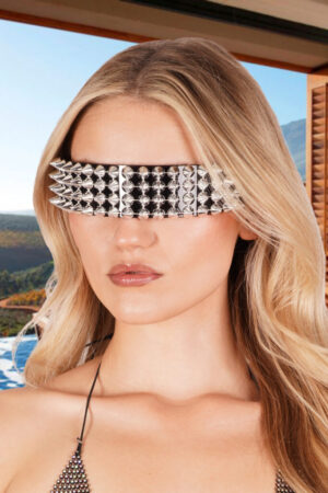 63327 - 3 Row spike eyewear band