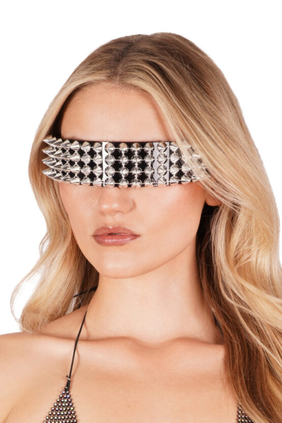 63327 - 3 Row spike eyewear band - Image 2