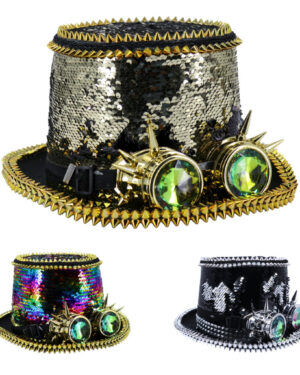 69557 - Festival Hat - with Goggles, 6 pcs / box