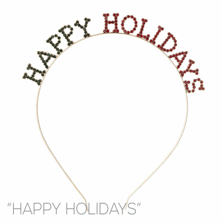 72025 - g rs happy holidays headband