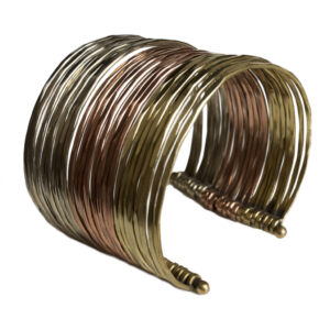 99048 - Tribal Cuff Metal Multi wire