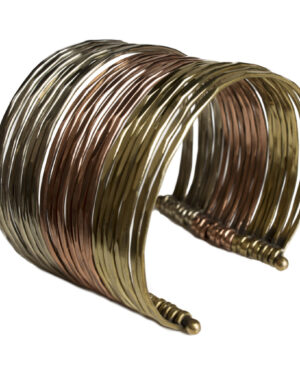 99048 - Tribal Cuff Metal Multi wire