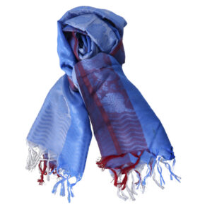 2146-Asst. - Oblong Rayon Scarf-  with fringes - Asst Cols-10 pcs in 1 pack (sold as pack)