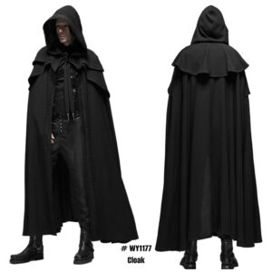 WY1177 - Rococo Simple Long Cloak..