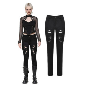 PW133 - Punk distressed pants