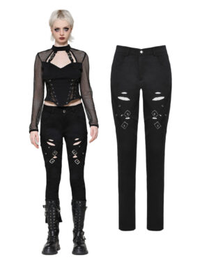 PW133 - Punk distressed pants