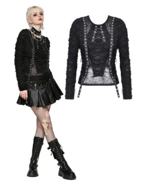 TW622 - Distressed spider top
