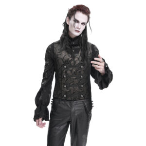 WT09302 - Paisley satin damask vest