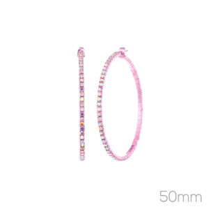 24785 - AB RO rs 50mm memory wire hoop