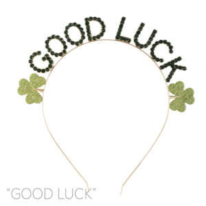72103 - g clover good luck headband