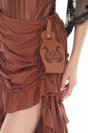 RL5001 - PU leather embossed crossbody bag..