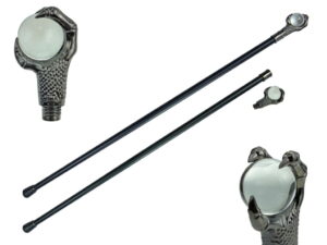 T28251 - 37" Dragon Claw Waling Cane with Zinc Handle