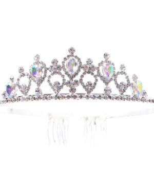 60661 - mystical teardrop gem crown, tiara