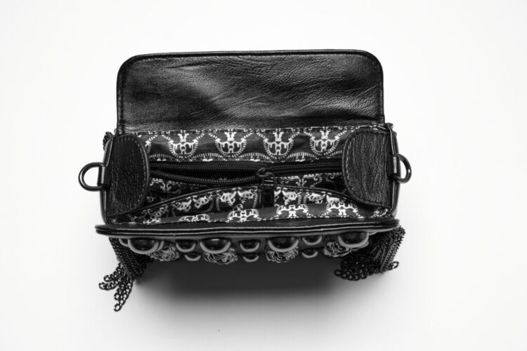 OS756 - Goth rose rivet bag - Image 3
