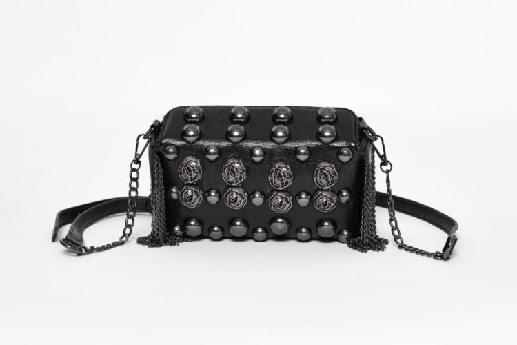 OS756 - Goth rose rivet bag - Image 2