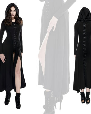 Q290 - Gothic Knit Long Dress